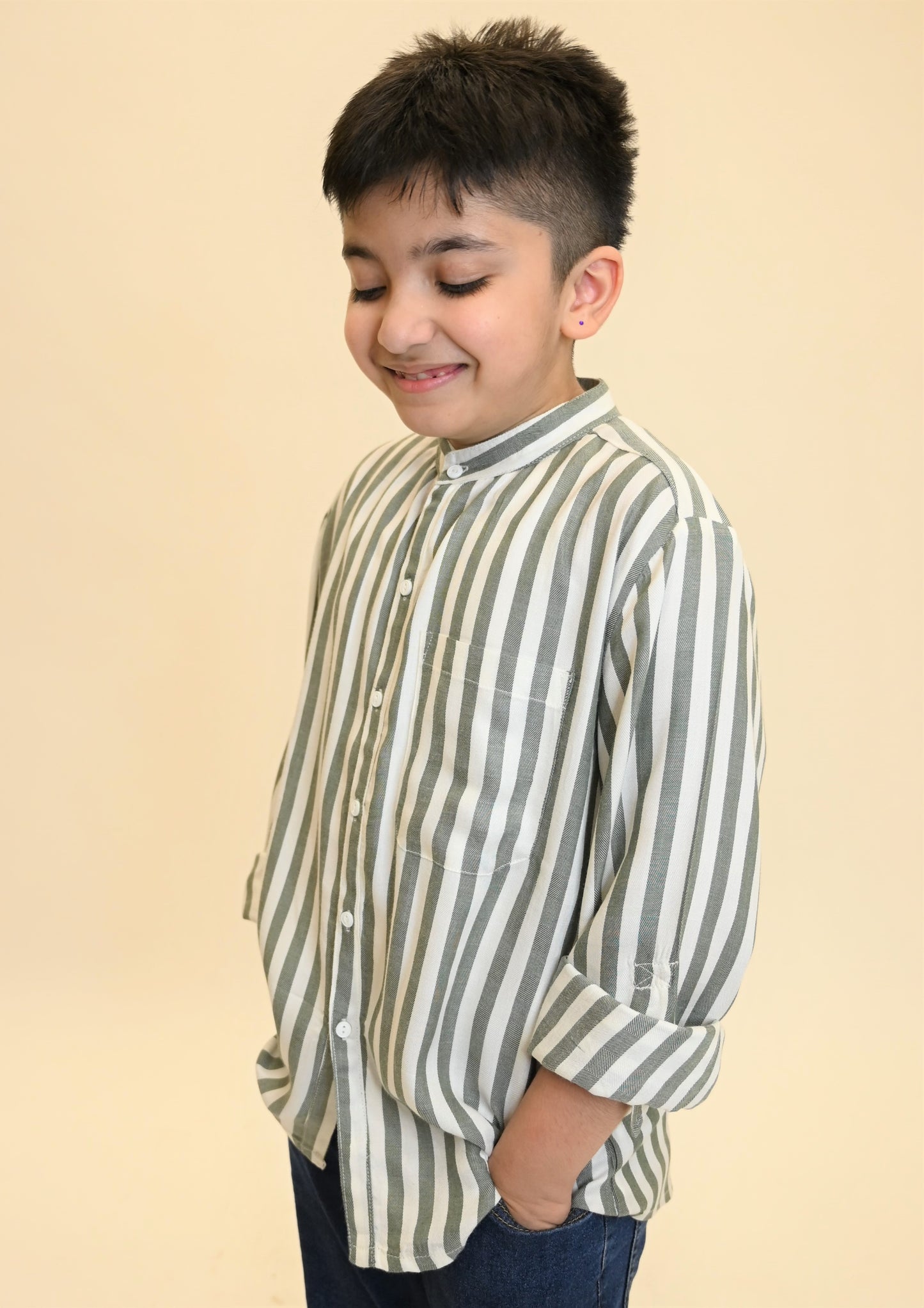 BOYS STRIPED SHIRT