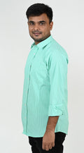 Men's Classic Green Checked Shirt