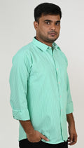 Men's Classic Green Checked Shirt