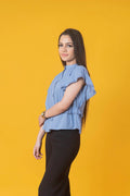 Sky Blue solid top