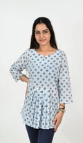 Women Block Print Tunic