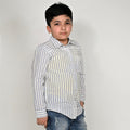 Boys Striped Casual Shirt