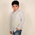 Boys Striped Casual Shirt