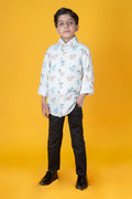 Alberto Boys-Linen Shirt