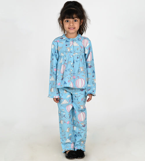 Girls Printed Nightwear