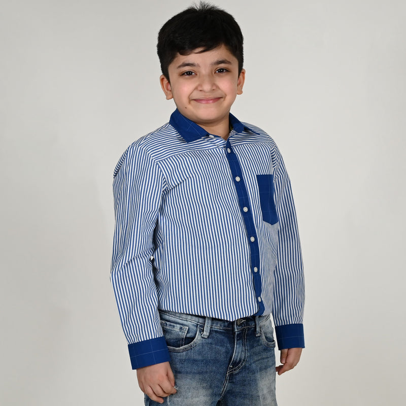 Boys Printed Casual Shirt