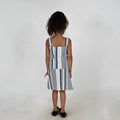 Girls Striped Top With Skirt