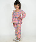 Girls Multi-Checked Nightwear