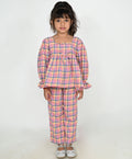 Girls Multi-Checked Nightwear