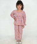 Girls Multi-Checked Nightwear