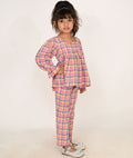 Girls Multi-Checked Nightwear