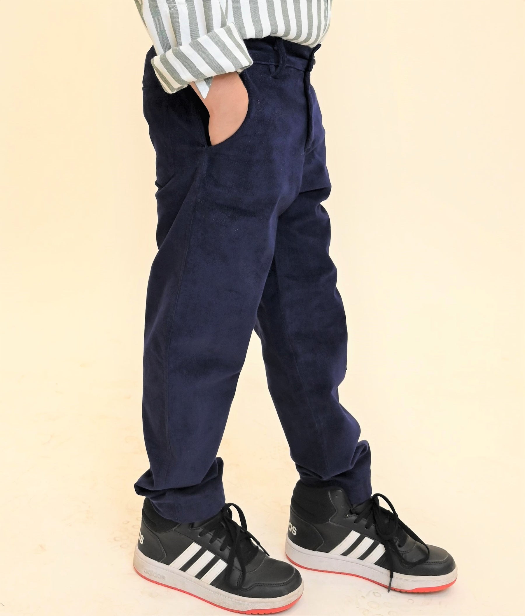 Kid's Cargo Pants Pockets Trendy Elastic Waist Trousers - Temu